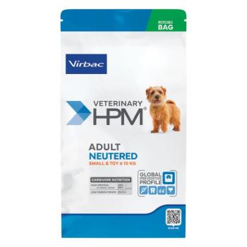 3kg Virbac Veterinary HPM Adult Dog Neutered Small & Toy, száraz kutyatáp kép