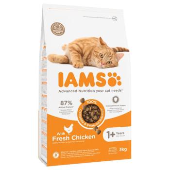 3kg IAMS Advanced Nutrition Adult Cat csirke száraz macskatáp kép