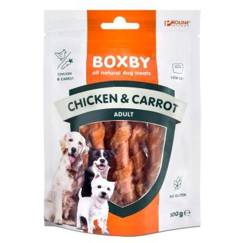 3x100g Boxby csirke & sárgarépa rágórúd kutyasnack kép