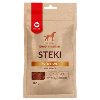 3x100g Maced Super Premium Steaks marha jutalomfalat kutyáknak kép