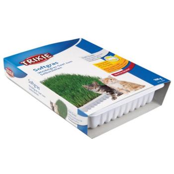 3x100g Trixie Softgras réti fűmag saját termesztésre macskáknak kép