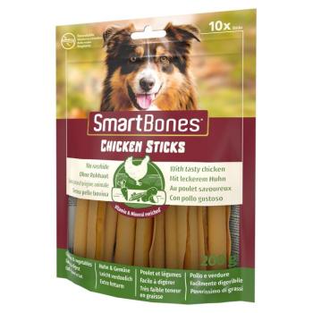 3x10db SmartBones SmartSticks göngyölt rágórudacskák csirkével kutyasnack 2+1 ingyen kép