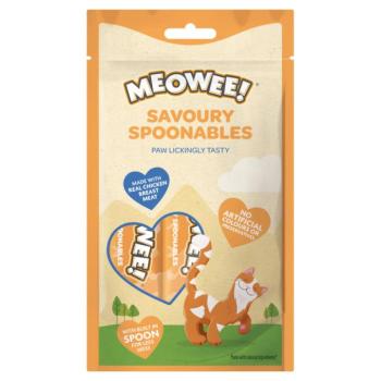3x112g Meowee! Savoury Spoonables csirke macskasnack kép