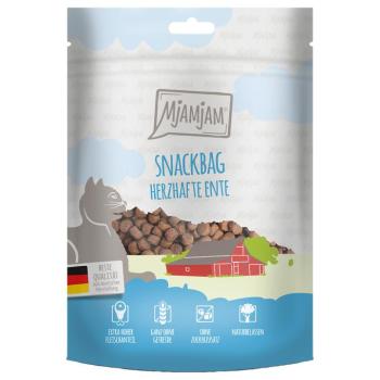 3x125g MjAMjAM Snackbag kacsa macskasnack kép