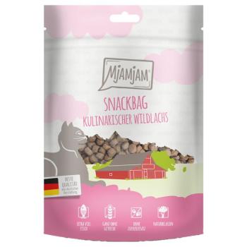3x125g MjAMjAM Snackbag macskasnack - Ínyenc vadlazac kép