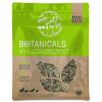 3x400g Bunny All Nature Botanicals Maxi Mix borsmentalevél & kamillavirág kisállat snack kép