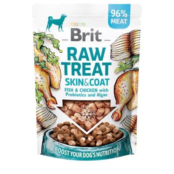 3x40g Brit Raw Treat Skin & Coat fagyasztva szárított snack & topper kutyáknak kép