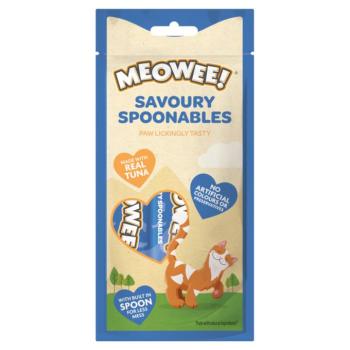 3x56g Meowee! Savoury Spoonables macskasnack tonhal kép