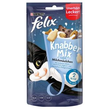 3x60g Felix Knabber Mix Dairy Delight macskasnack kép