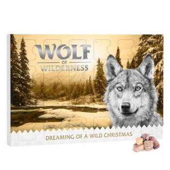 3x67g Wolf of Wilderness Adventi naptár - fagyasztva szárított nyers snackekből kutyasnack kép