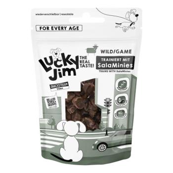 3x70g Lucky Jim SalaMinies, vad, kutyasnack kép
