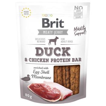 3x80g Brit Jerky Protein Bar kacsa étrend-kiegészítő eledel kutyáknak kép