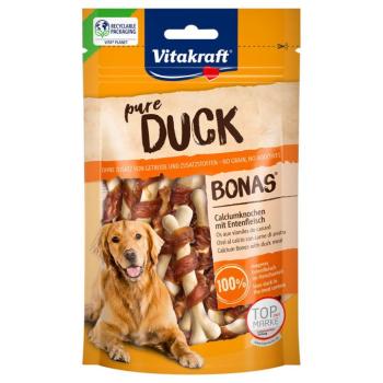 3x80g Vitakraft pure DUCK Bonas kalciumos csontok kacsával kutyasnack kép