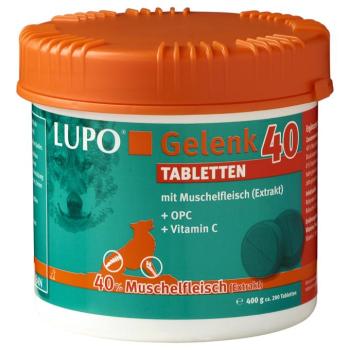 400g (200db) LUPOSAN Gelenk 40 tabletta kutyáknak- kép