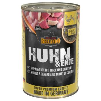 400g Belcando Super Premium Csirke & kacsa, köles, sárgarépa nedves kutyatáp kép