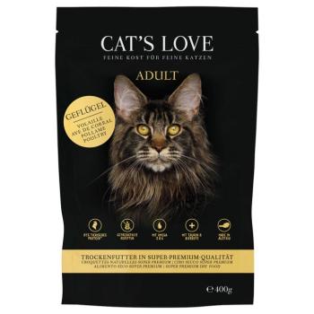 400g Cat´s Love Adult szárnyas száraz macskatáp