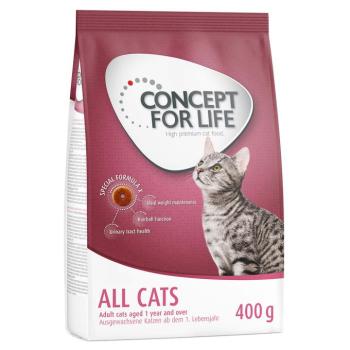 400g All Cats Concept for Life Adult száraz macskatáp kép