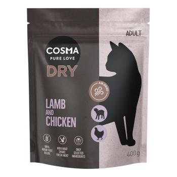 400g Cosma Air-Dried bárány & csirke száraz macskatáp kép