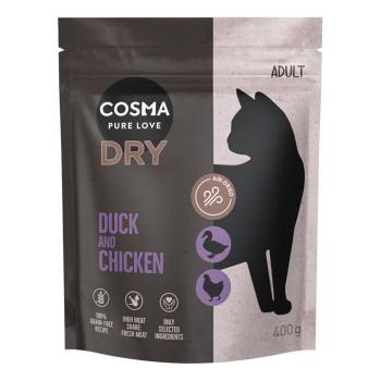 400g Cosma Air-Dried kacsa & csirke száraz macskatáp