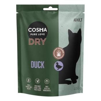 400g Cosma Extruded kacsa száraz macskatáp kép