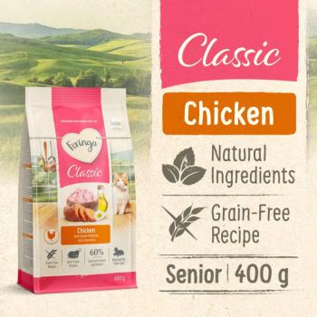 400g Feringa Senior csirke száraz macskatáp kép