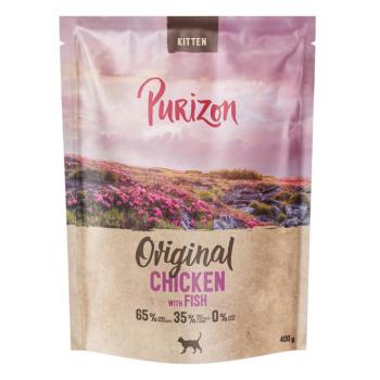400g Purizon Kitten csirke & hal - gabonamentes száraz macskatáp kép