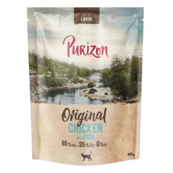 400g Purizon Large Adult csirke & hal - gabonamentes száraz macskatáp kép