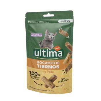 40g Ultima puha falatkák csirkével macskasnack