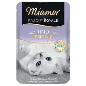 44x100g Miamor Ragout Royale Kitten Marha nedves macskatáp kép