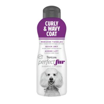473ml TropiClean PerfectFur sampon göndör bundájú kutyáknak kép