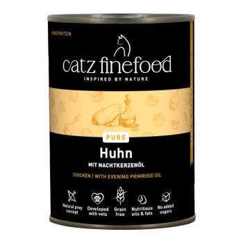12x400g catz finefood Pure csirke nedves macskatáp kép