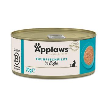 48x70g Applaws szószban gazdaságos csomag, tonhal, nedves macskatáp kép