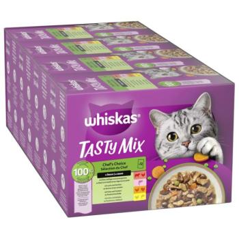 48x85g Whiskas Tasty Mix "A séf ajánlata" szószban nedves macskatáp kép