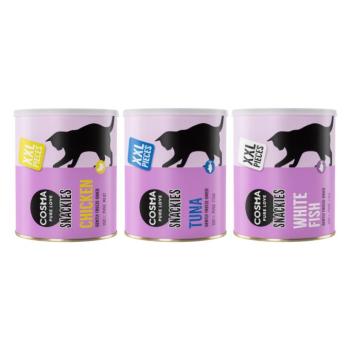 490g Cosma Snackies csirke+tonhal+ fehér hal macskasnack kép