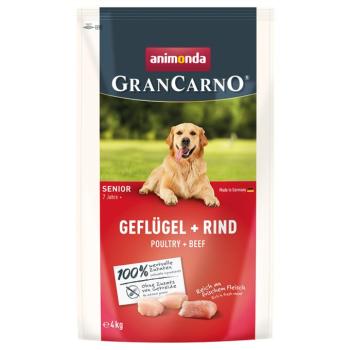 4kg animonda GranCarno Senior szárnyas + marha száraz kutyatáp kép
