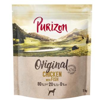 4kg Purizon Adult csirke & hal gabonamentes száraz kutyatáp új receptúrával kép