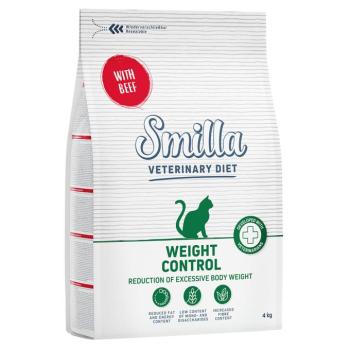 4kg Smilla Veterinary Diet Diabetes & Weight Control marha száraz macskatáp