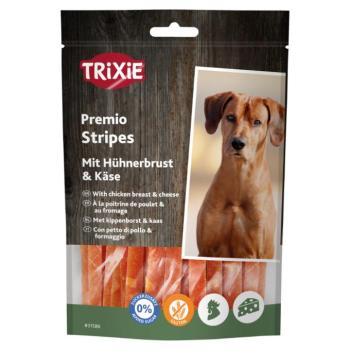4x100g Trixie PREMIO csirkecsíkok sajttal étrend-kiegészítő eledel kutyáknak kép