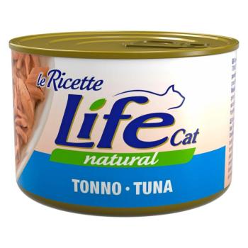 4x150g Life Cat Le Ricette tonhal nedves macskatáp kép