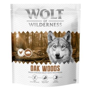 4x1kg Wolf of Wilderness Adult "Oak Woods" - vaddisznó gabonamentes száraz kutyatáp kép
