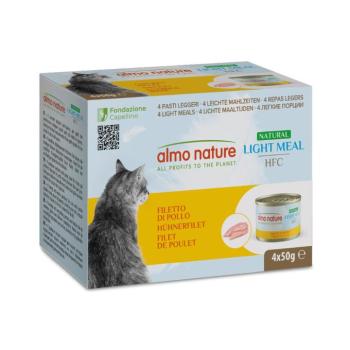 4x50g Almo Nature HFC Natural Light Csirkefilé nedves macskatáp kép