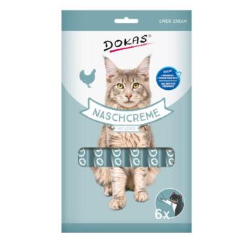 4x90g Dokas snackkrém májjal macskasnack kép