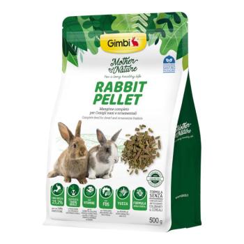 500 g Gimbi Mother Nature Pellet száraz nyúltáp kép