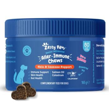 50db Zesty Paws Senior Aller-Immune lazac étrend-kiegészítő kutyáknak kép