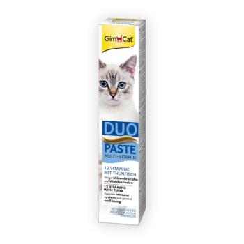 50g GimCat Duo multivitamin & tonhal paszta macskasnack kép