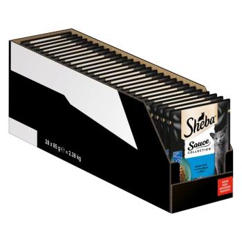 56x 85g Sheba Sauce Lover tonhal nedves macskatáp kép