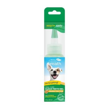 59ml TropiClean Fresh Breath mogyoróvajas fogápoló gél kutyáknak kép