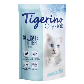 5l Tigerino Crystals Classic Sensitive macskaalom - parfümmentes kép