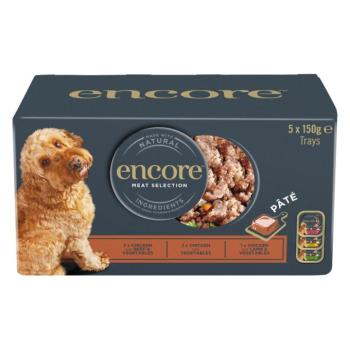 5x150g Encore Pate Mix vegyes multipack, nedves kutyatáp kép