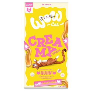 5x16g Wow Cat Creamy Snack macskasnack - Csirke kép